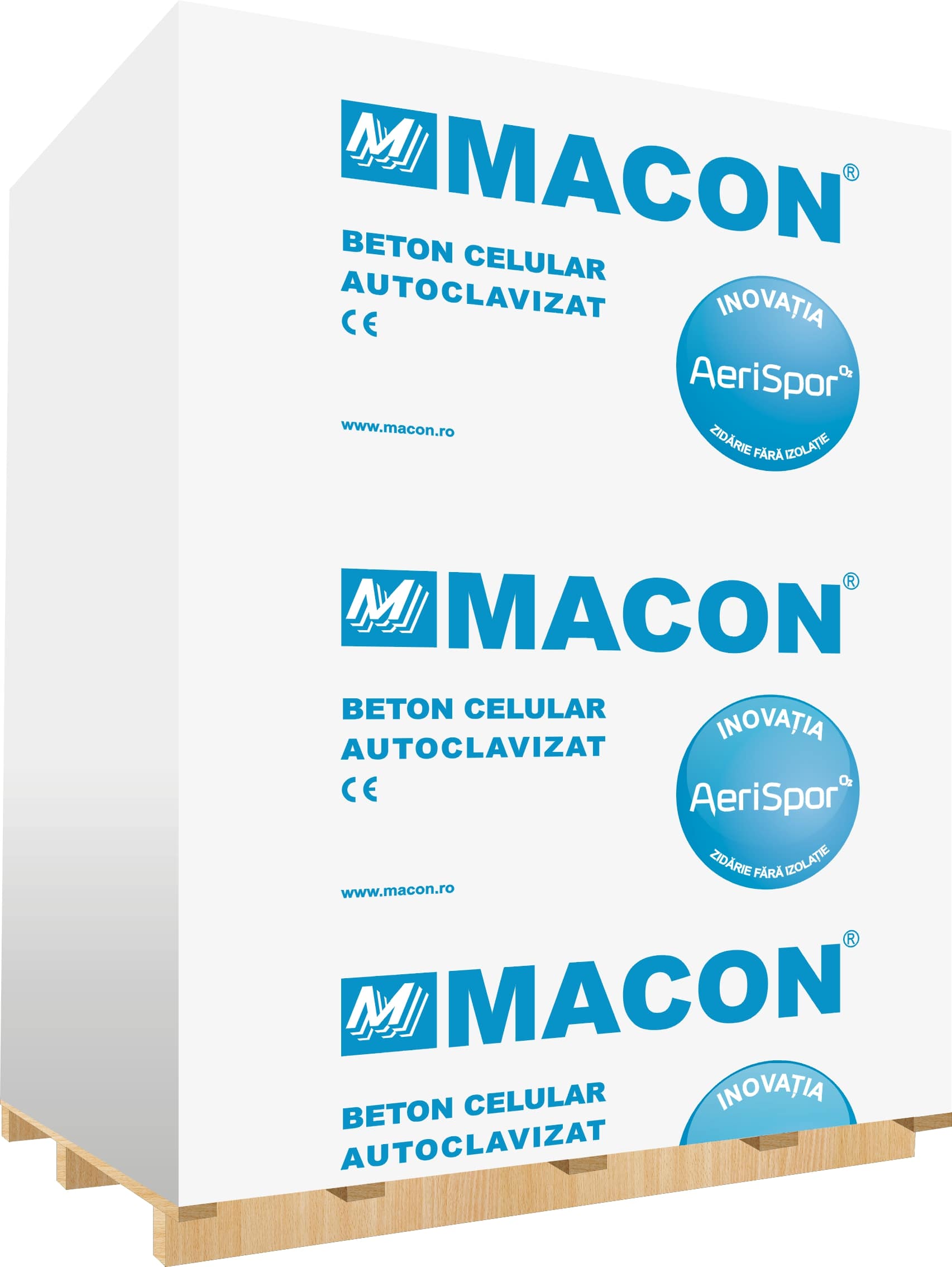 BCA, 60 x 12,5 x 25 cm, 96, vanzare la bucata  Macon