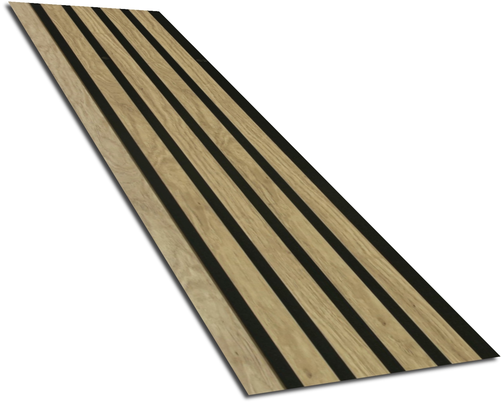 Panou acustic, stejar, 260 x 30 cm, suprafata acoperire 0.78 mp