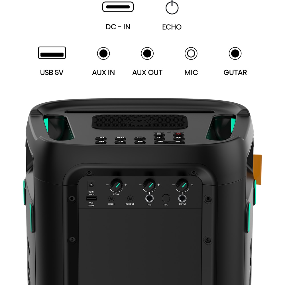 Boxa portabila HISENSE Party Storm, 2.0 CH, 300 W