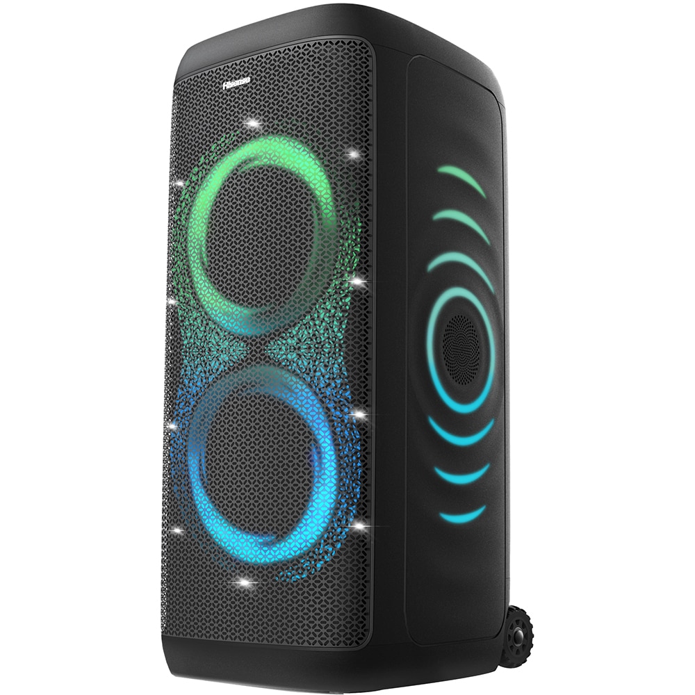 Boxa portabila HISENSE Party Thunder, 620W, Bluetooth, negru