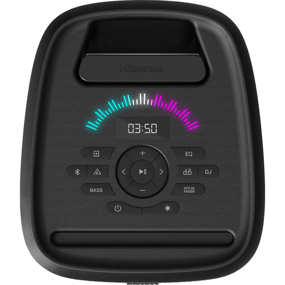 Boxa portabila HISENSE Party Thunder, 620W, Bluetooth, negru