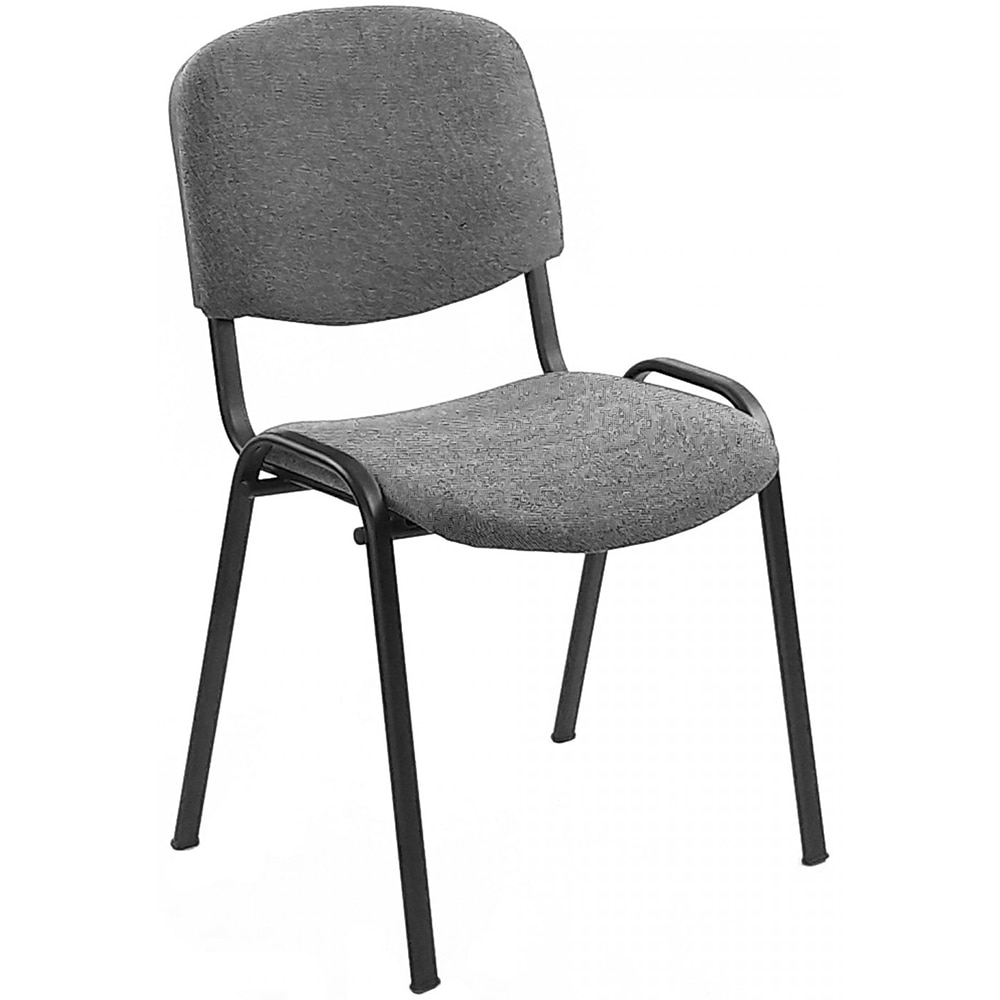 Scaun birou vizitator NIKY, stofa, gri