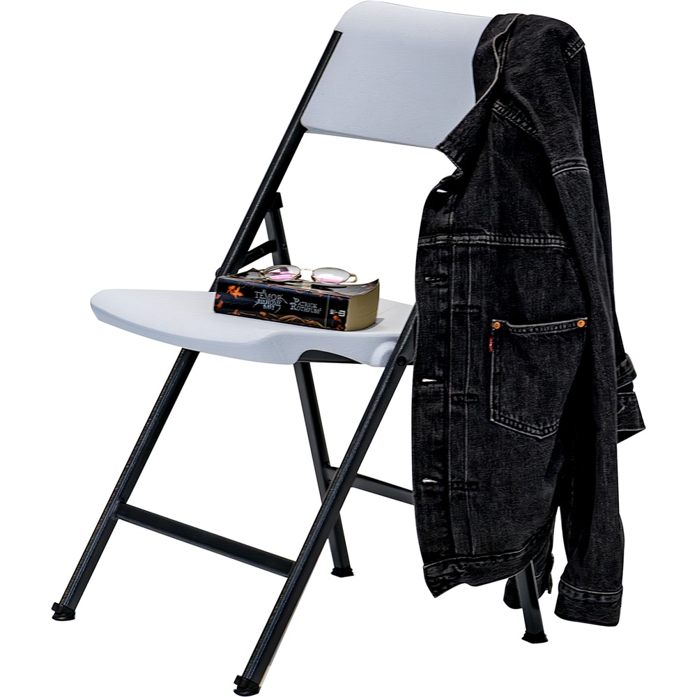 Scaun terasa NEWSTORM Morgan, otel, 47.2 x 53.5 x 83.7 cm, gri-negru