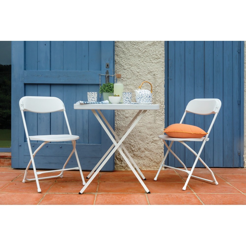 Set mobilier gradina NEWSTORM Aruba, 3 piese, alb