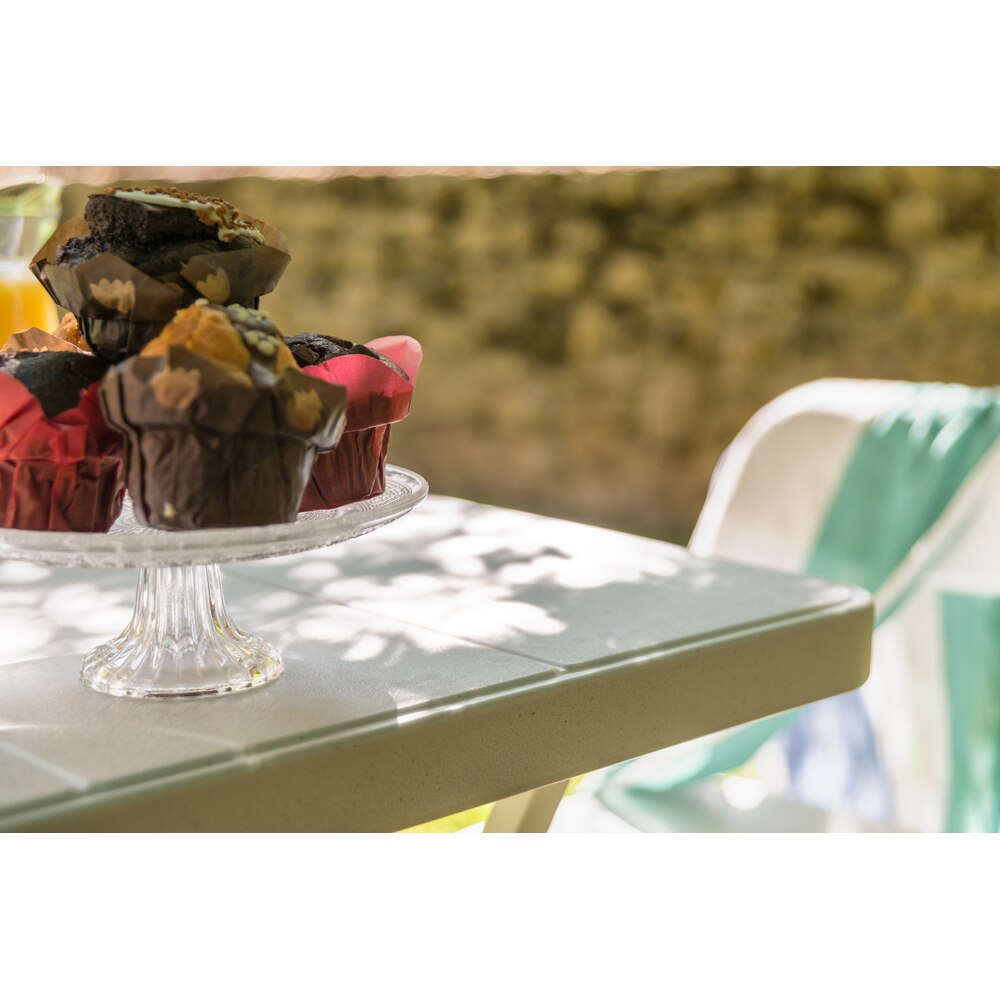 Set mobilier gradina NEWSTORM Aruba, 3 piese, alb