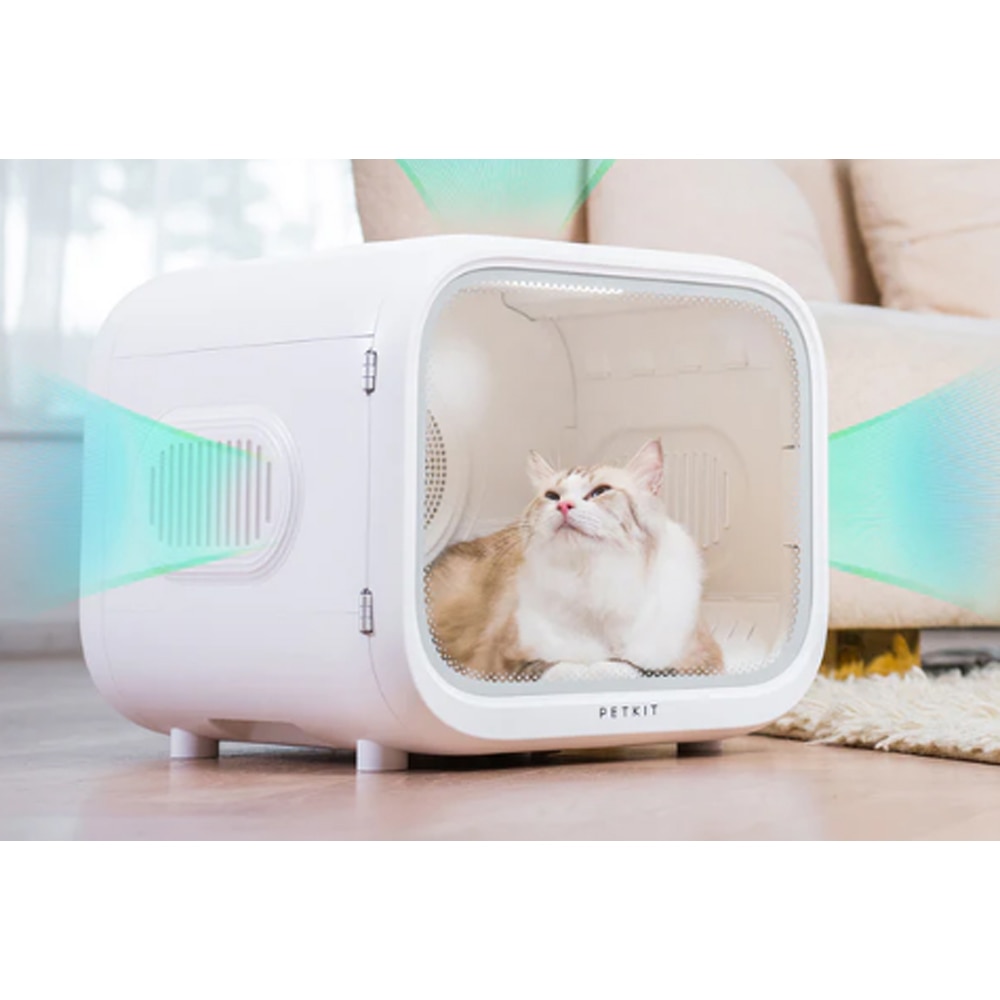 Uscator animale de companie PETKIT AirSalon Max, Smart, 900W, 60 L, alb