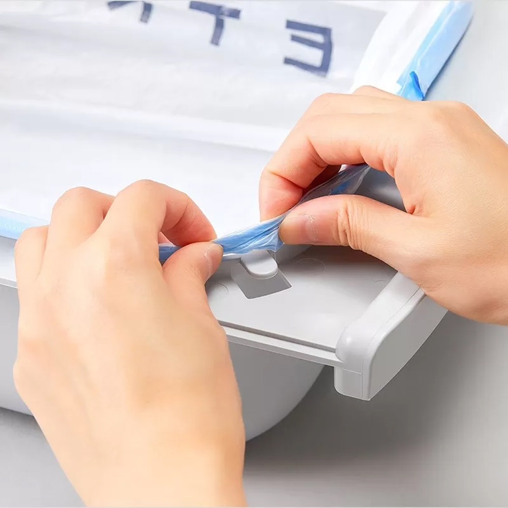 Pungi igienice litiera PETKIT, 20 bucati, alb