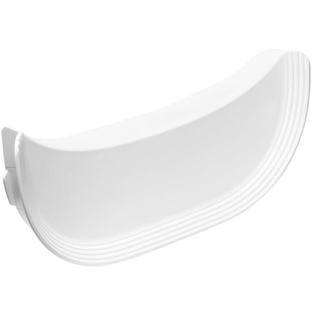 Bariera protectie litiera PETKIT, plastic, 22 x 9 x 5 cm, alb