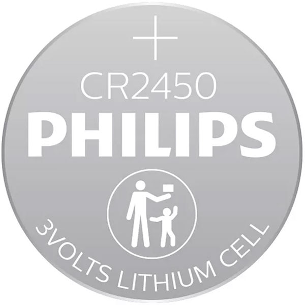Baterie litiu CR2450/10B PHILIPS, 3V