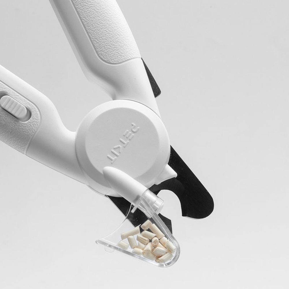 Cleste unghii PETKIT PK403 PRO, LED, 7 x 5 cm, alb