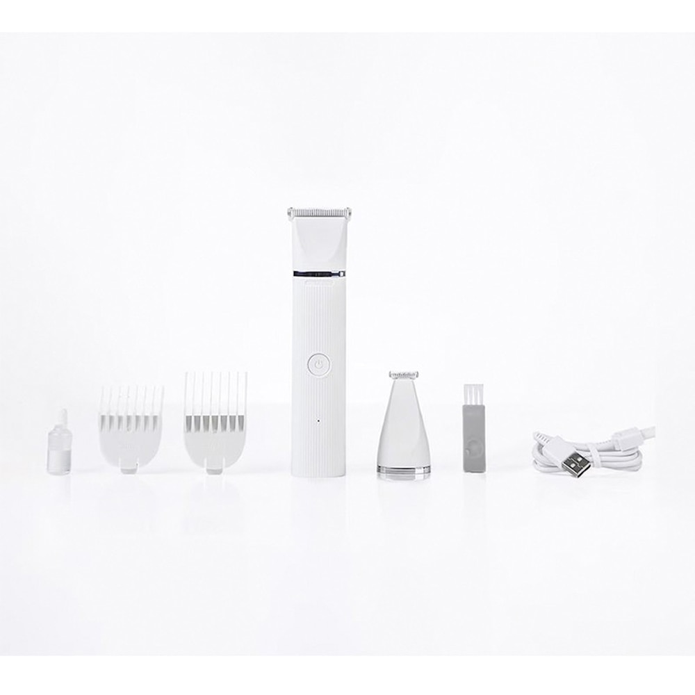 Masina de tuns animale de companie PETKIT Pro PK413 2 in 1, alb