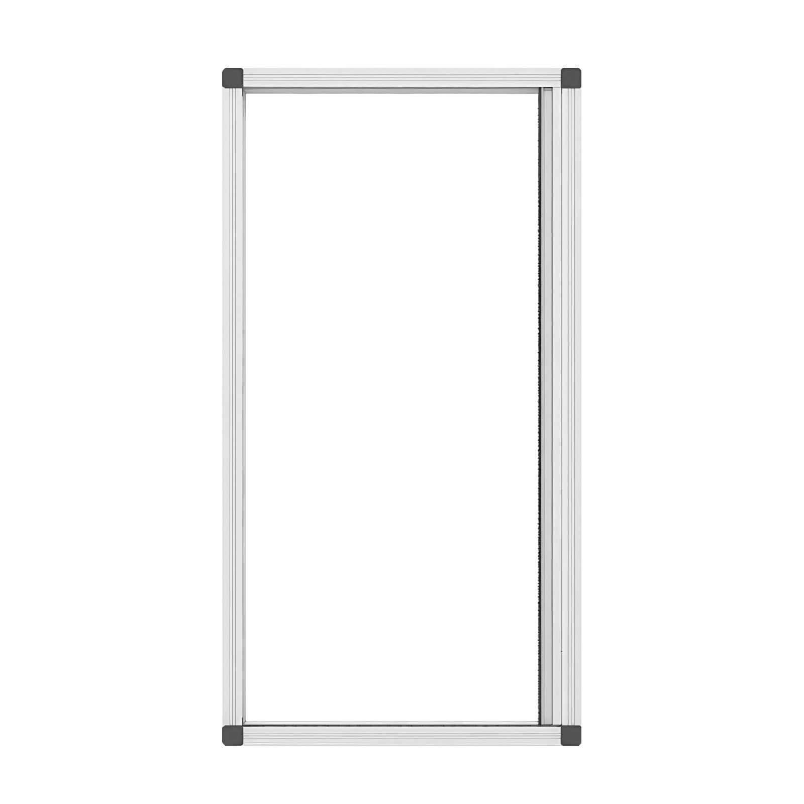 Plasa tantari plisee, alb, 88 x 205 cm