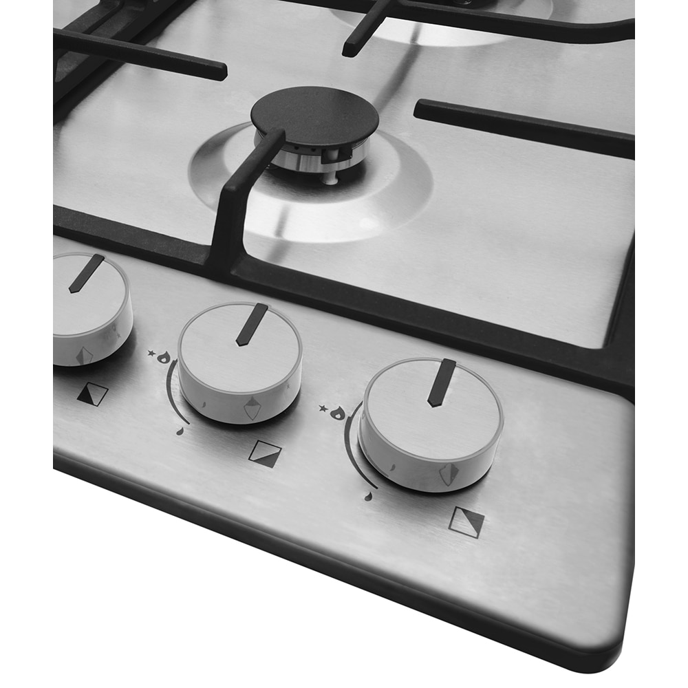 Plita incorporabila HANSA BHGI621502, Gaz, 4 arzatoare, Wok, inox