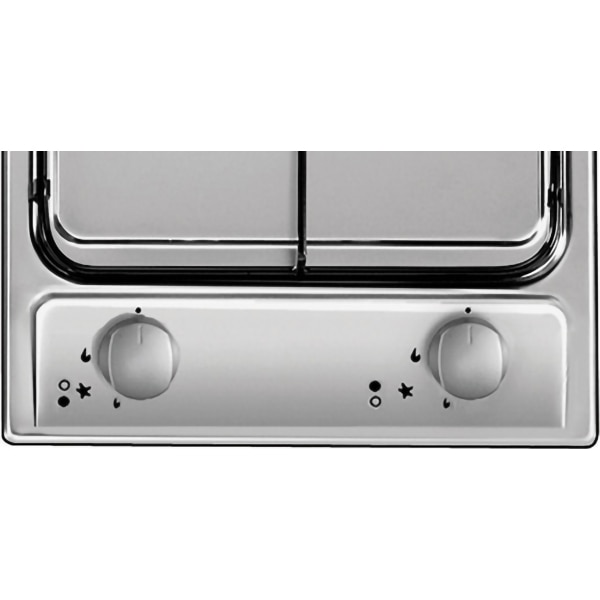 Plita incorporabila CANDY CDG32/1SPX, Gaz, 2 arzatoare, inox