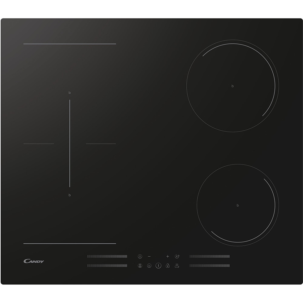 Plita incorporabila CANDY CTP644MCBB/1, Inductie, 4 arzatoare, Touch control, negru