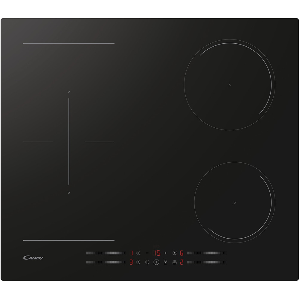 Plita incorporabila CANDY CTP644MCBB/1, Inductie, 4 arzatoare, Touch control, negru