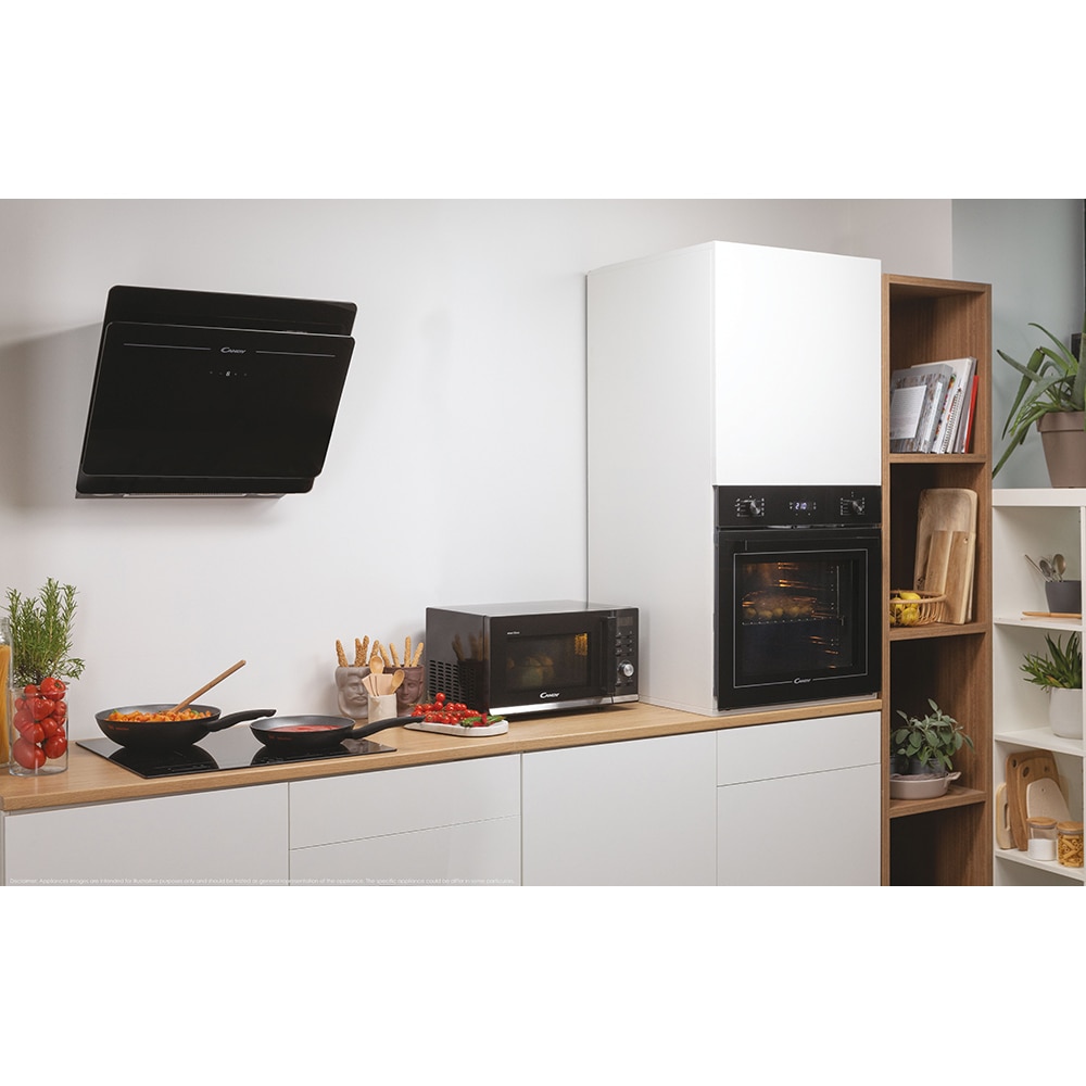 Plita incorporabila CANDY CTP644MCBB/1, Inductie, 4 arzatoare, Touch control, negru