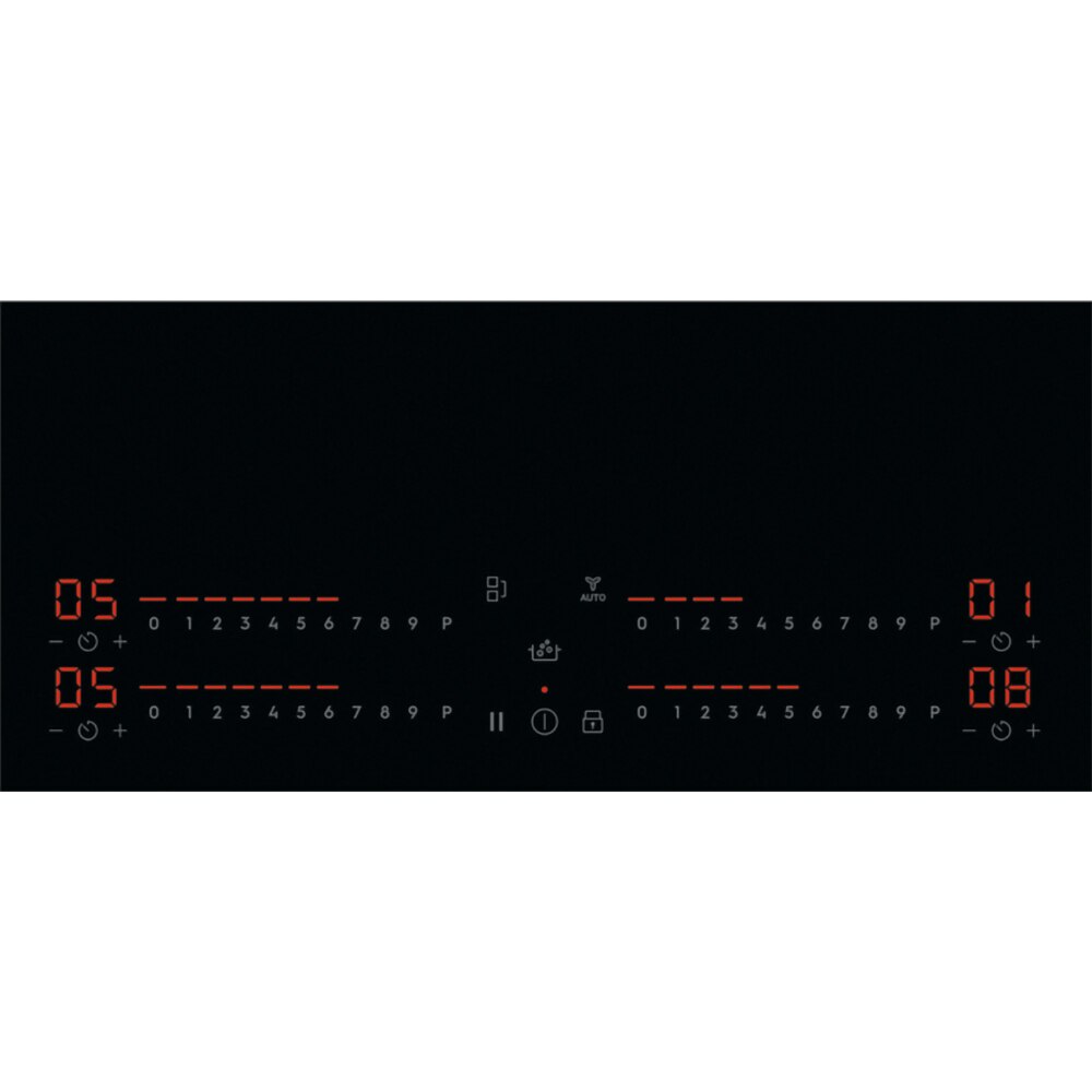 Plita incorporabila ELECTROLUX EIS62453, Inductie, 4 arzatoare, Touch control, negru