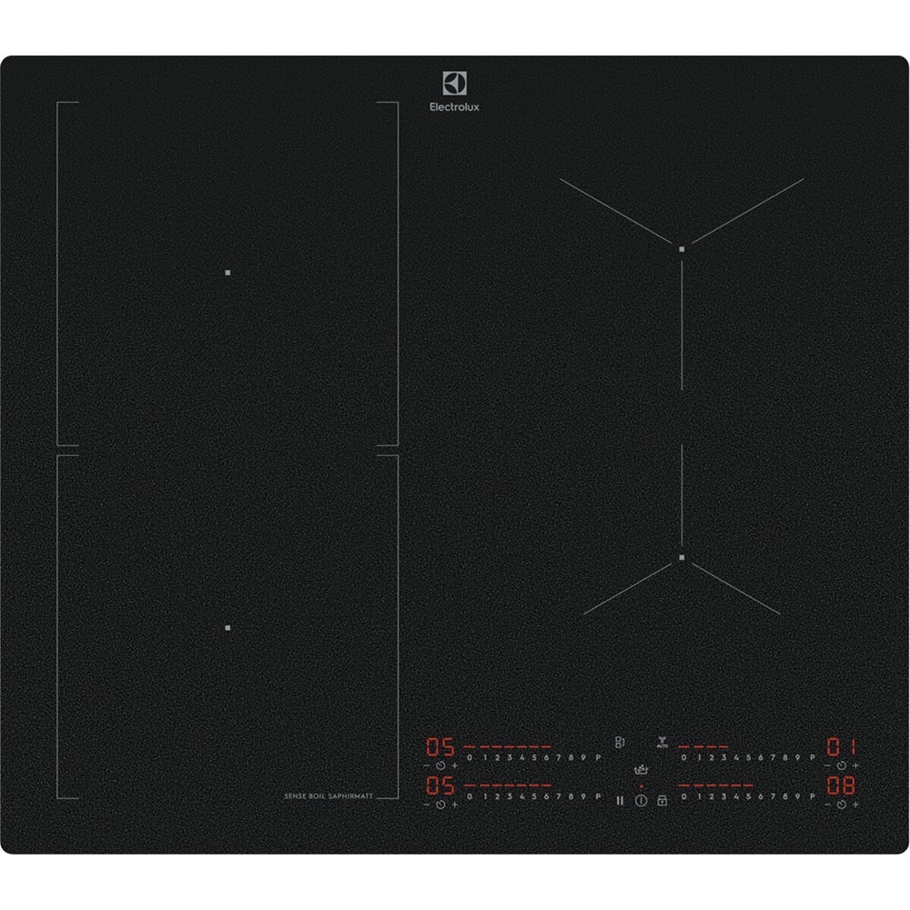 Plita incorporabila ELECTROLUX EIS62453IZ, Inductie, 4 arzatoare, Touch control, negru