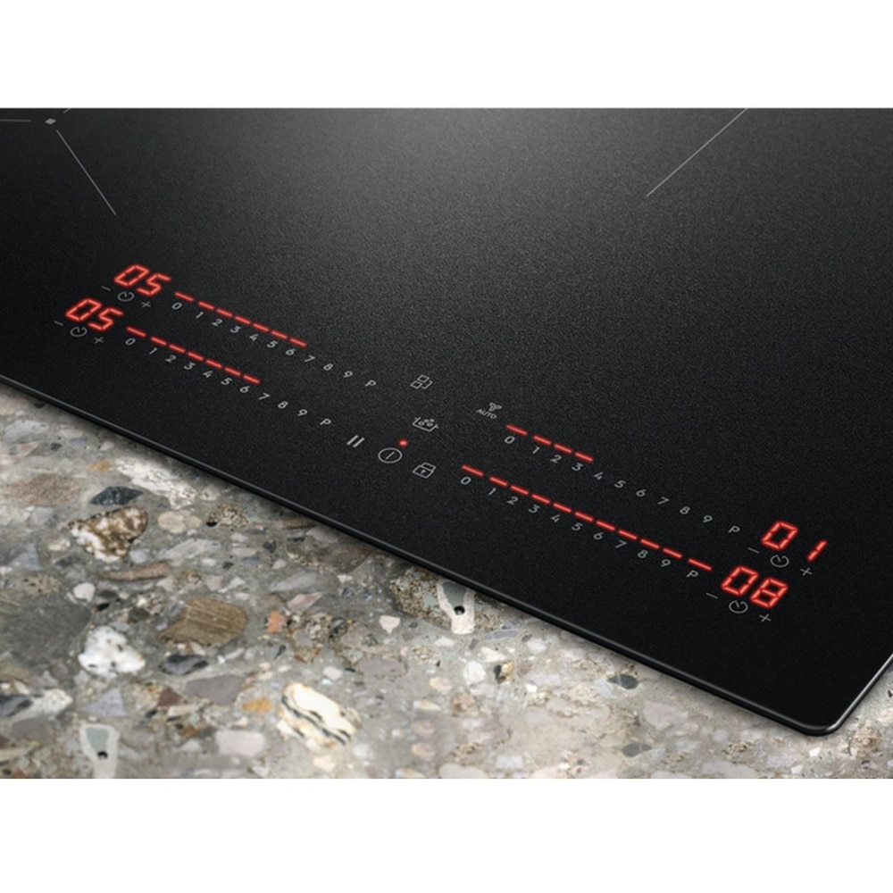 Plita incorporabila ELECTROLUX EIS62453IZ, Inductie, 4 arzatoare, Touch control, negru