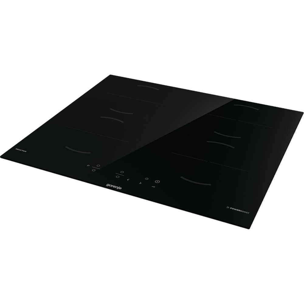 Plita incorporabila GORENJE GI6401BSCE, Inductie, 4 arzatoare, Touch Control, negru