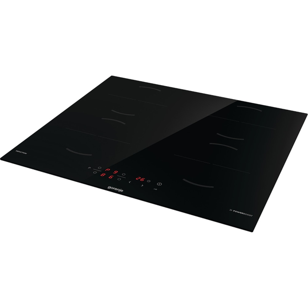 Plita incorporabila GORENJE GI6401BSCE, Inductie, 4 arzatoare, Touch Control, negru