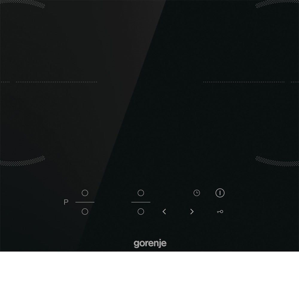 Plita incorporabila GORENJE GI6401BSCE, Inductie, 4 arzatoare, Touch Control, negru