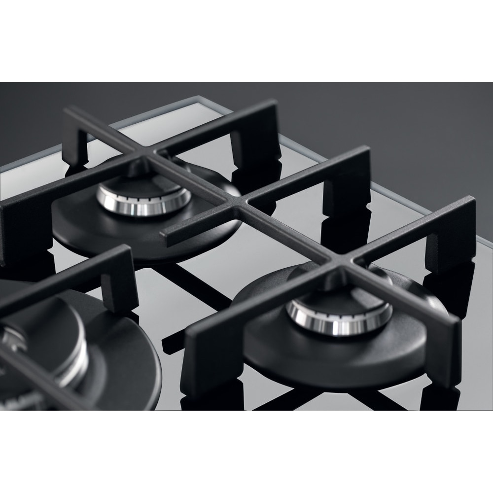 Plita incorporabila WHIRLPOOL GMWL 628/IXL EE, Gaz, 4 arzatoare, Wok, inox