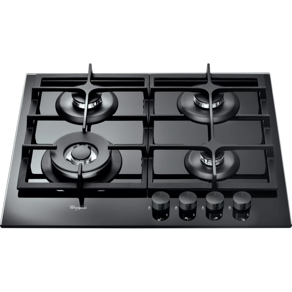 Plita incorporabila WHIRLPOOL GOA 6425/NB1, Gaz, 4 arzatoare, Wok, negru