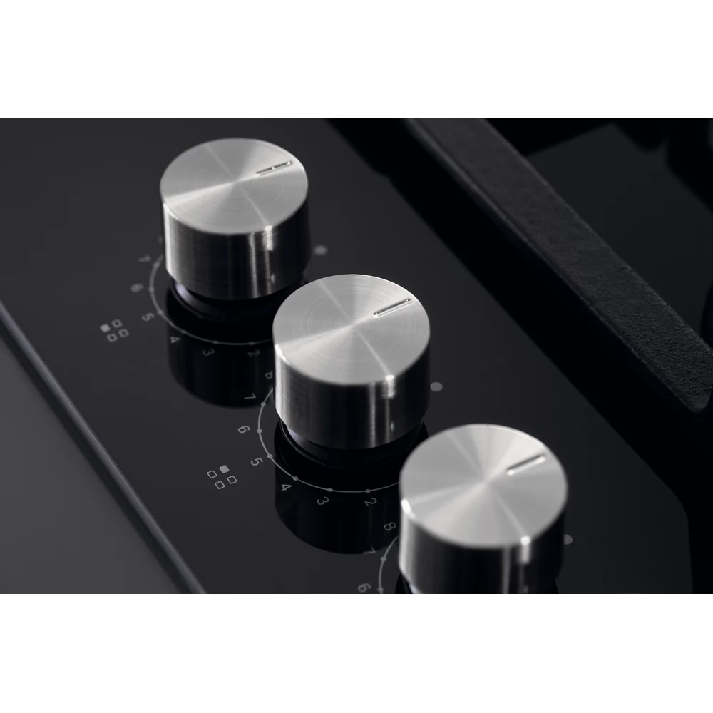 Plita incorporabila WHIRLPOOL GOFL 629/NB1, Gaz, 4 arzatoare, Wok, negru