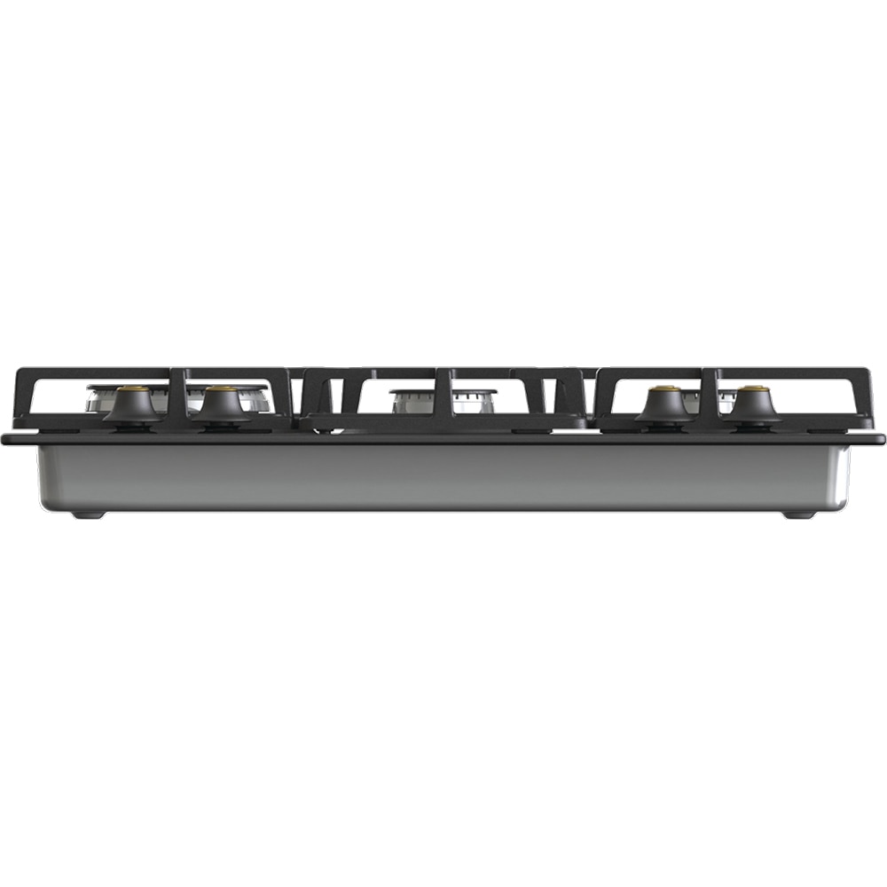 Plita incorporabila GORENJE GW6D42CLB, Gaz, 4 arzatoare, Wok, negru