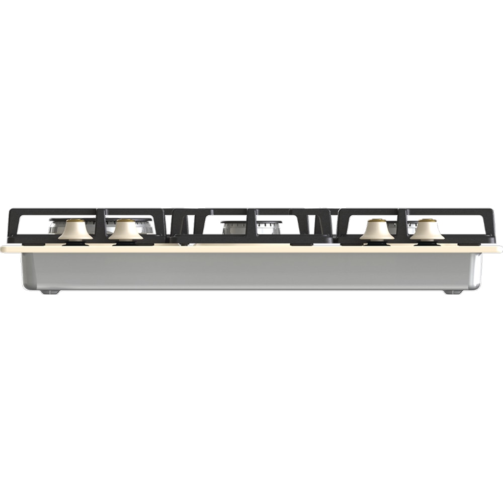 Plita incorporabila GORENJE GW6D42CLI, Gaz, 4 arzatoare, Wok, crem