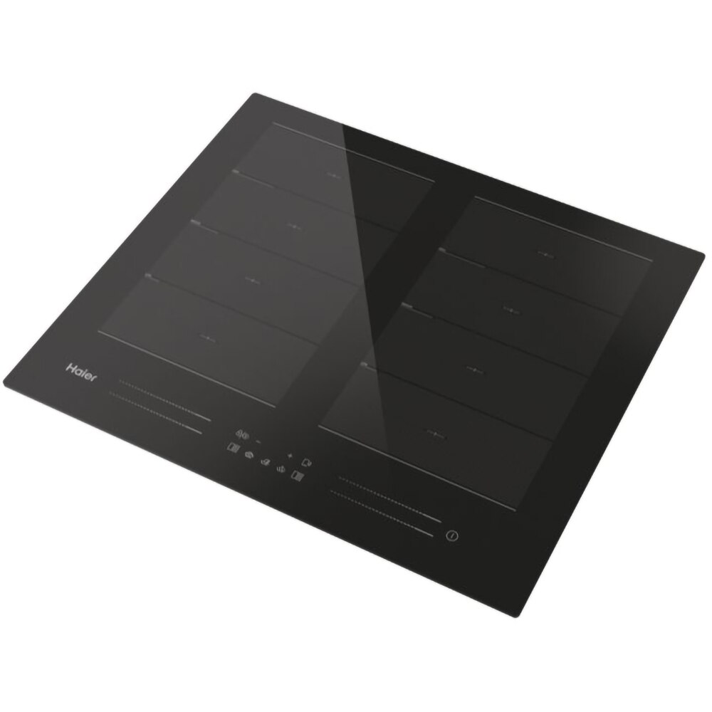 Plita incorporabila HAIER HA2MTSJ68MC, Inductie, 4 arzatoare, Touch control, negru
