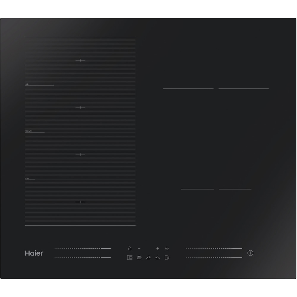 Plita incorporabila HAIER HAMTP64MC, Inductie, 4 arzatoare, Touch control, negru