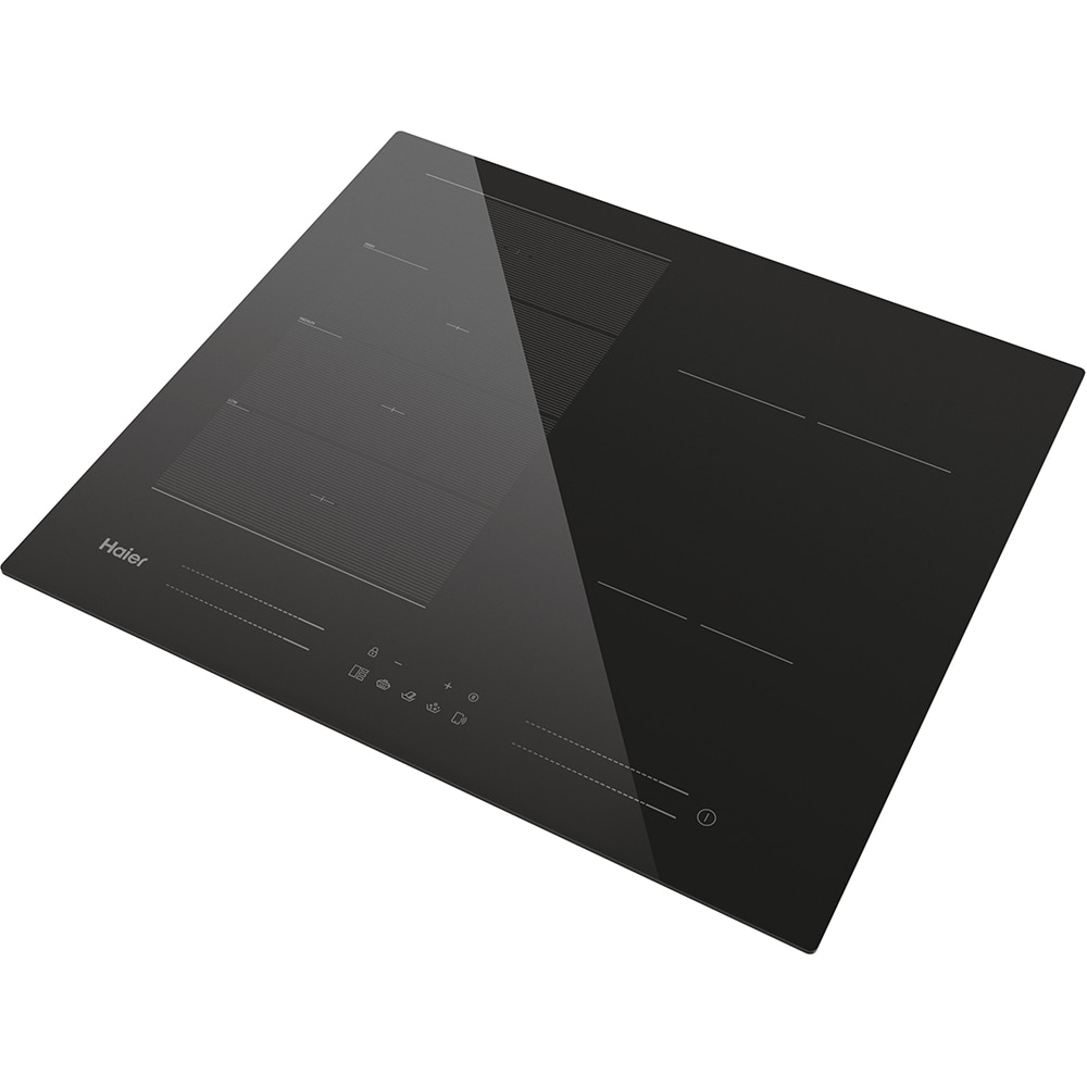 Plita incorporabila HAIER HAMTP64MC, Inductie, 4 arzatoare, Touch control, negru