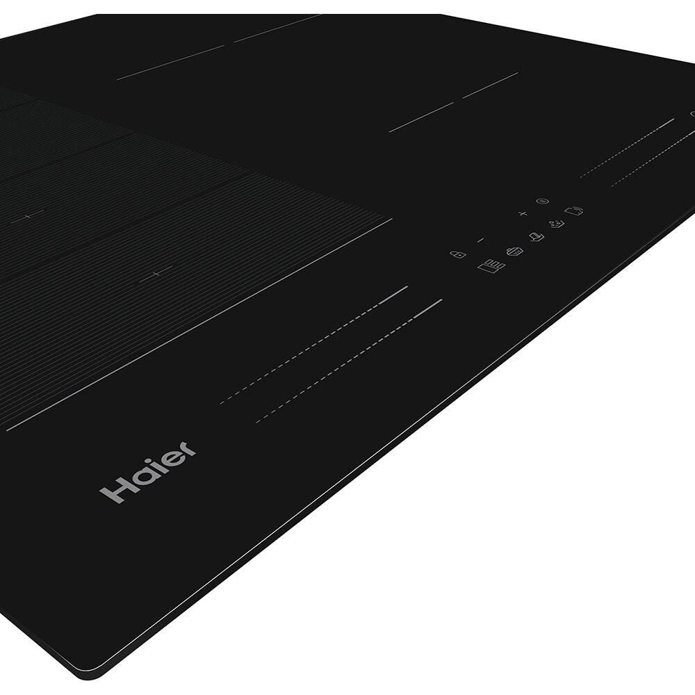 Plita incorporabila HAIER HAMTP64MC, Inductie, 4 arzatoare, Touch control, negru