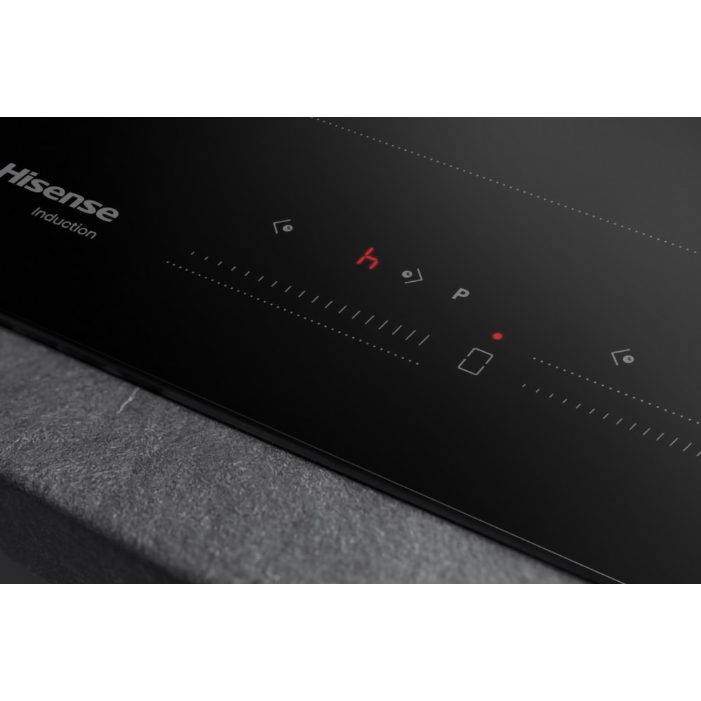 Plita incorporabila HISENSE HI6442BSCE, Inductie, 4 arzatoare, Touch Control, negru
