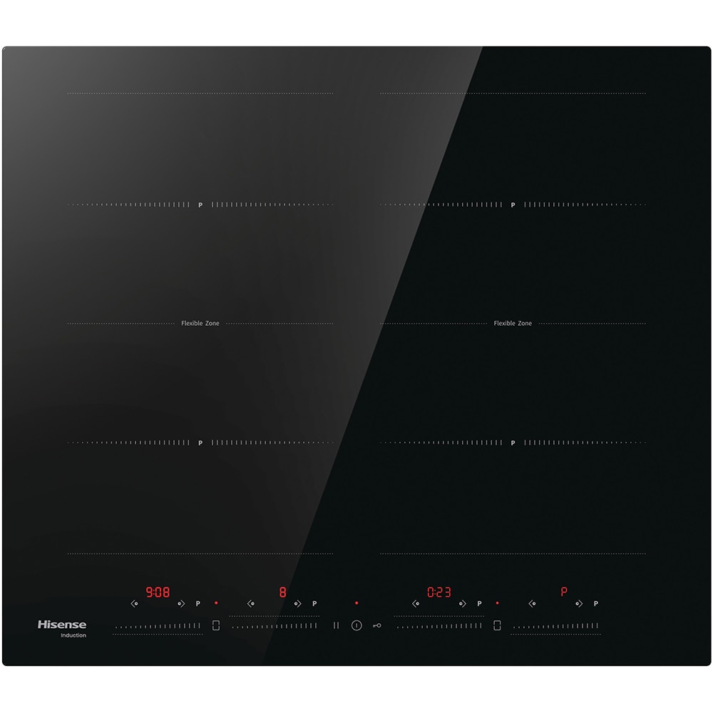 Plita incorporabila HISENSE HI6442BSCE, Inductie, 4 arzatoare, Touch Control, negru