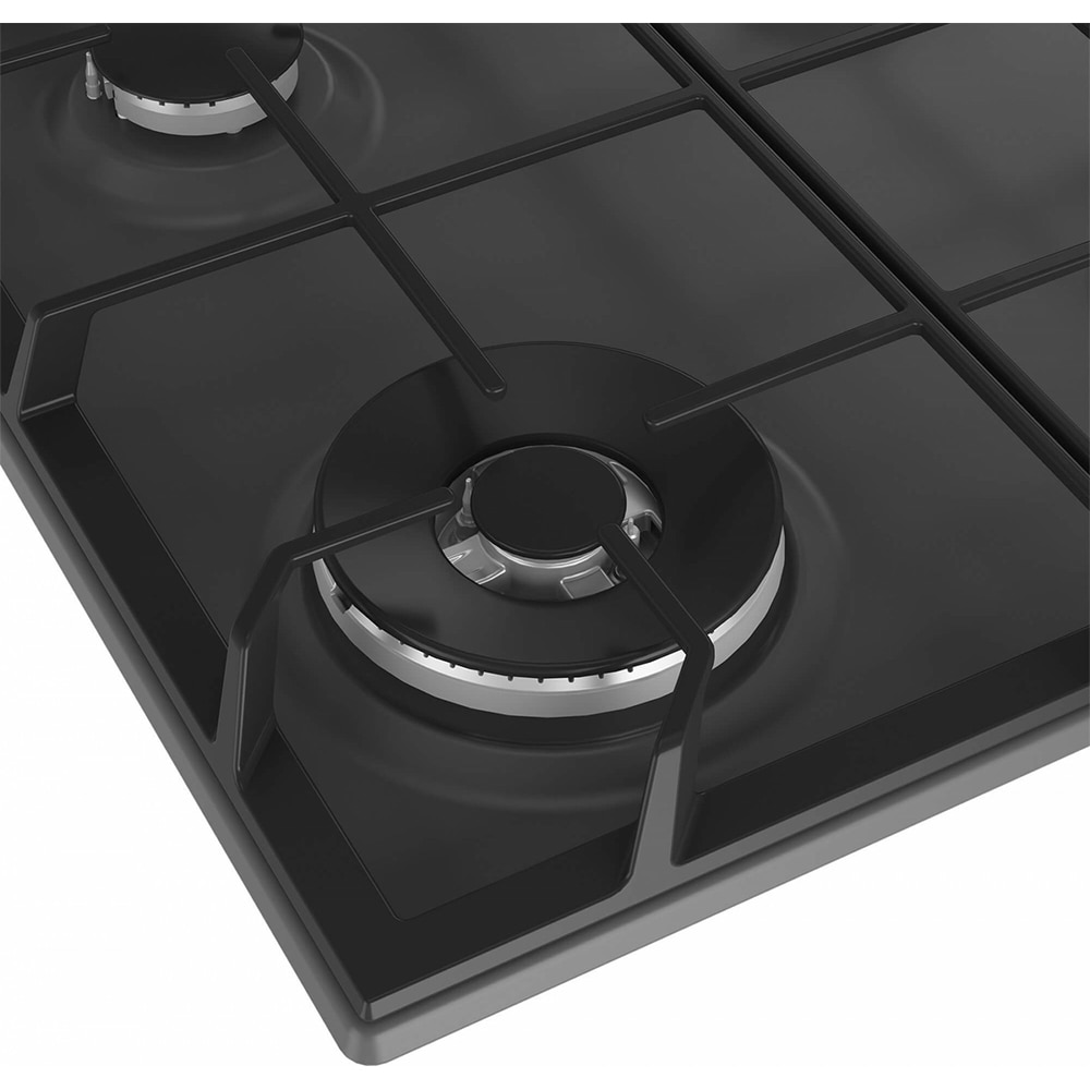 Plita incorporabila BEKO HIGG64125SAR, Gaz, 4 arzatoare, Wok, antracit
