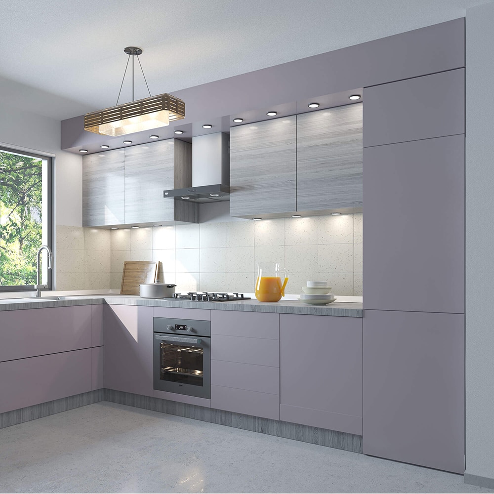 Plita incorporabila BEKO HILW64225SZG, Gaz, 4 arzatoare, Wok, gri zara