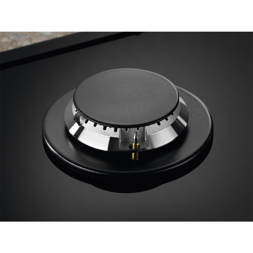 Plita incorporabila ELECTROLUX KGG64362K, Gaz, 4 arzatoare, Wok, negru