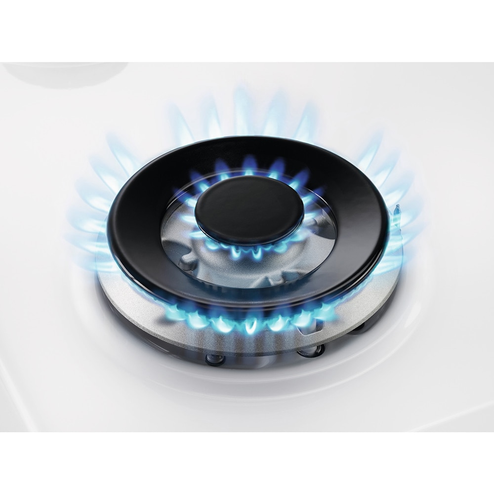 Plita incorporabila ELECTROLUX GG64362W, Gaz, 4 arzatoare, Wok, alb
