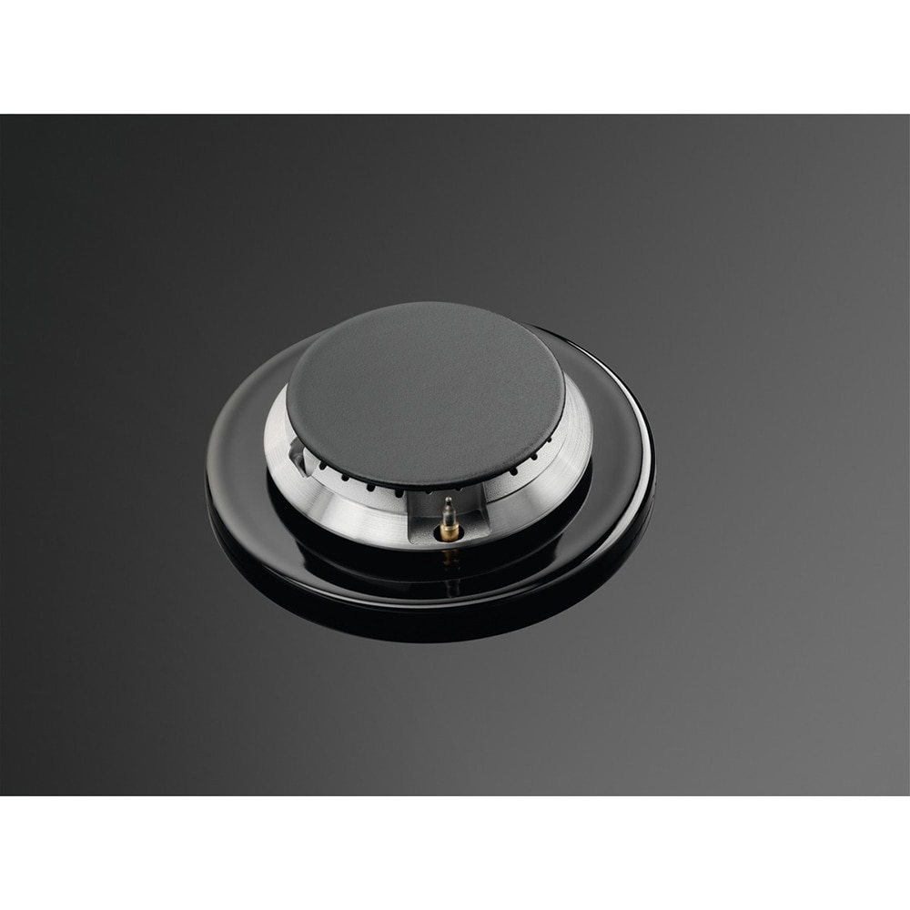 Plita incorporabila ELECTROLUX KGG6456K, Gaz, 4 arzatoare, Wok, negru