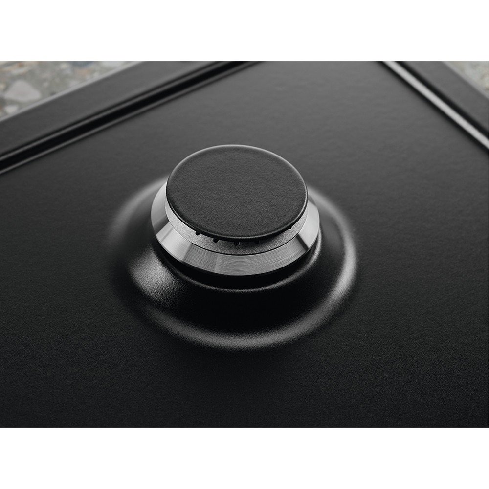 Plita incorporabila ELECTROLUX KGS6436RK, Gaz, 4 arzatoare, Wok, negru