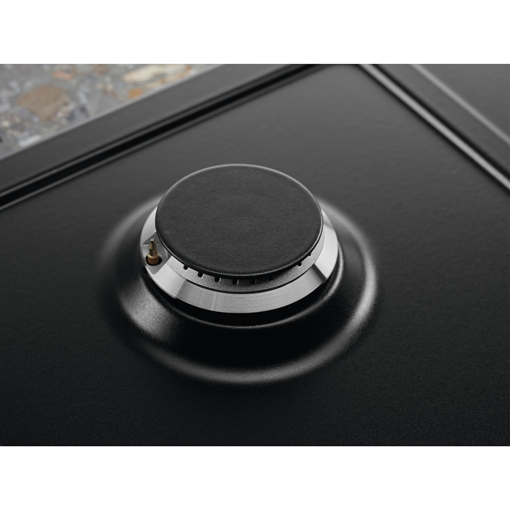Plita incorporabila ELECTROLUX KGS6436RK, Gaz, 4 arzatoare, Wok, negru