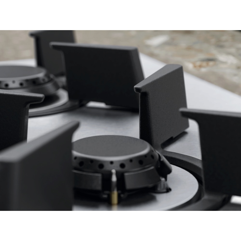 Plita incorporabila ELECTROLUX KGU643723Z, Gaz, 4 arzatoare, Wok, inox