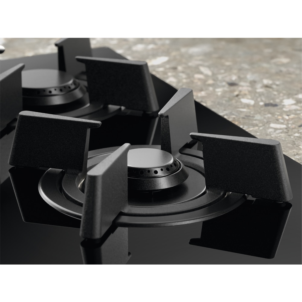 Plita incorporabila ELECTROLUX KGV8473IK, Gaz, 4 arzatoare, negru