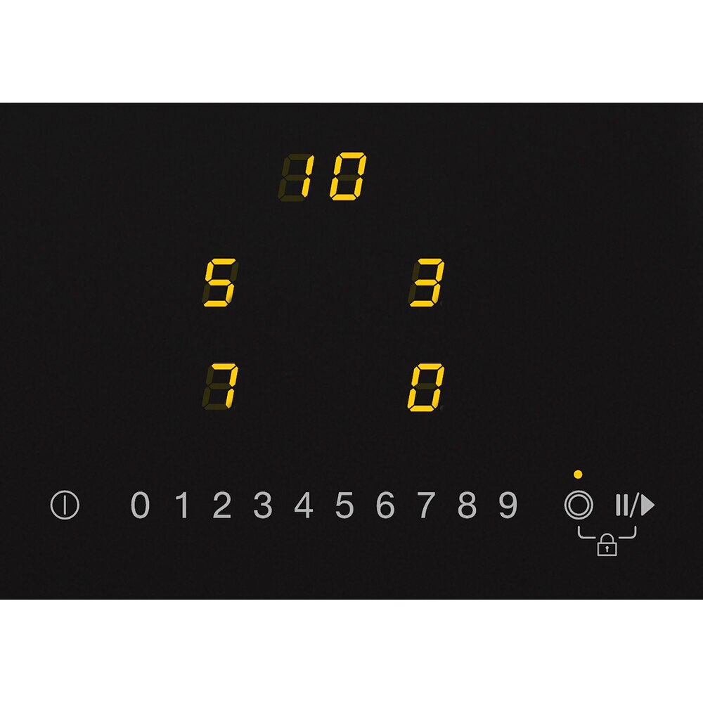 Plita incorporabila MIELE KM 6512 FR, Electrica, 4 arzatoare, Touch Control, negru