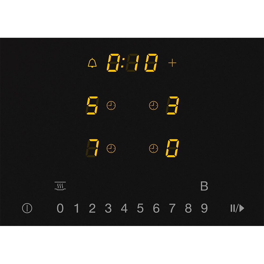 Plita incorporabila MIELE KM 7361 FL, Inductie, 4 arzatoare, Touch control, negru