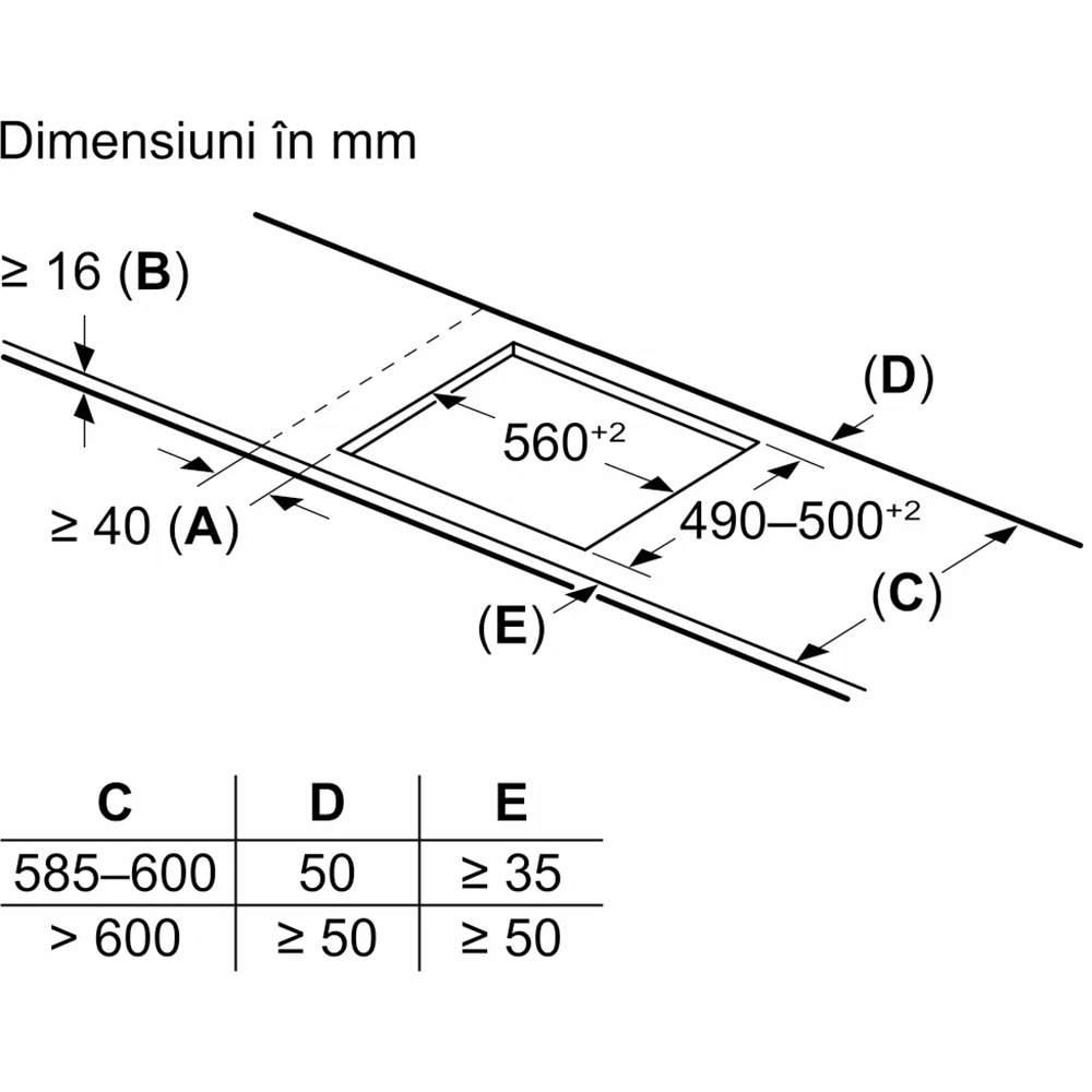 Plita incorporabila BOSCH PIE631HC1E, Inductie, 4 arzatoare, Touch Control, negru